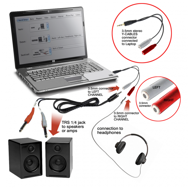super simple virtual audio cable setup